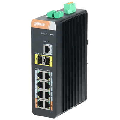 سوییچ 10 پورت PFS4210-8GT-DP